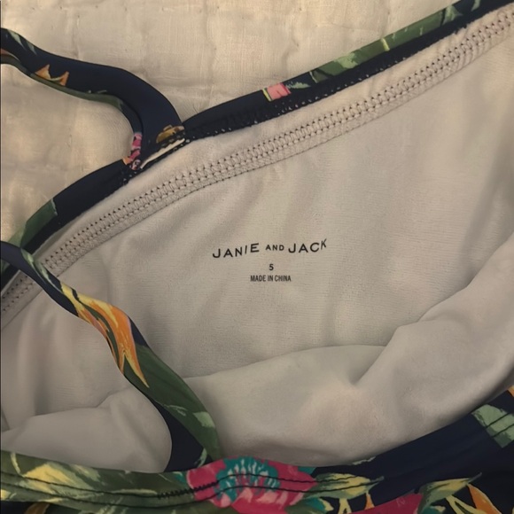 Floral One-Shoulder Swimsuit - Picture 2 of 3